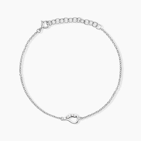 Bracelet Argent Sylvan Oxydes De Zirconium - Bracelets Femme | Histoire d&rsquo;Or