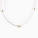 Collier Cyclades Argent Jaune Quartz - Colliers fantaisie Femme | Histoire d’Or