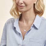 Pendentif Eitan Argent Blanc - Pendentifs Famille | Histoire d&rsquo;Or