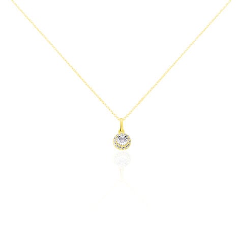 Collier Tahera Or Jaune Oxyde De Zirconium - Colliers Femme | Histoire d’Or