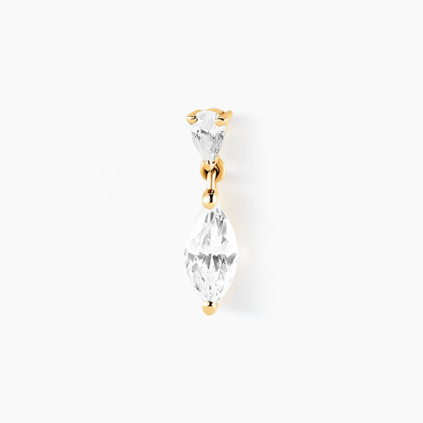 Piercing D'oreille Unitaire  Urbana Or Jaune Oxyde De Zirconium - Bijoux Femme | Histoire d’Or