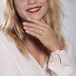 Bague Or Blanc  Chouchana Diamant Synthetique - Bijoux Femme | Histoire d&rsquo;Or