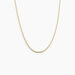 Chaîne Igoa Maille Forçat Diamantee Or Jaune - Chaines Femme | Histoire d’Or