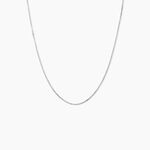 Cha&icirc;ne Alyze Argent Blanc - Chaines Femme | Histoire d&rsquo;Or