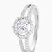 Bague Solitaire Titemae Argent Blanc Oxyde De Zirconium - Bagues solitaires Femme | Histoire d’Or