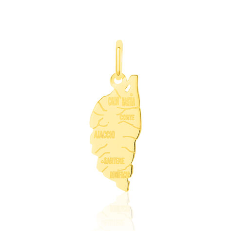 Pendentif Gaietana Corse Or Jaune - Pendentifs Famille | Histoire d’Or