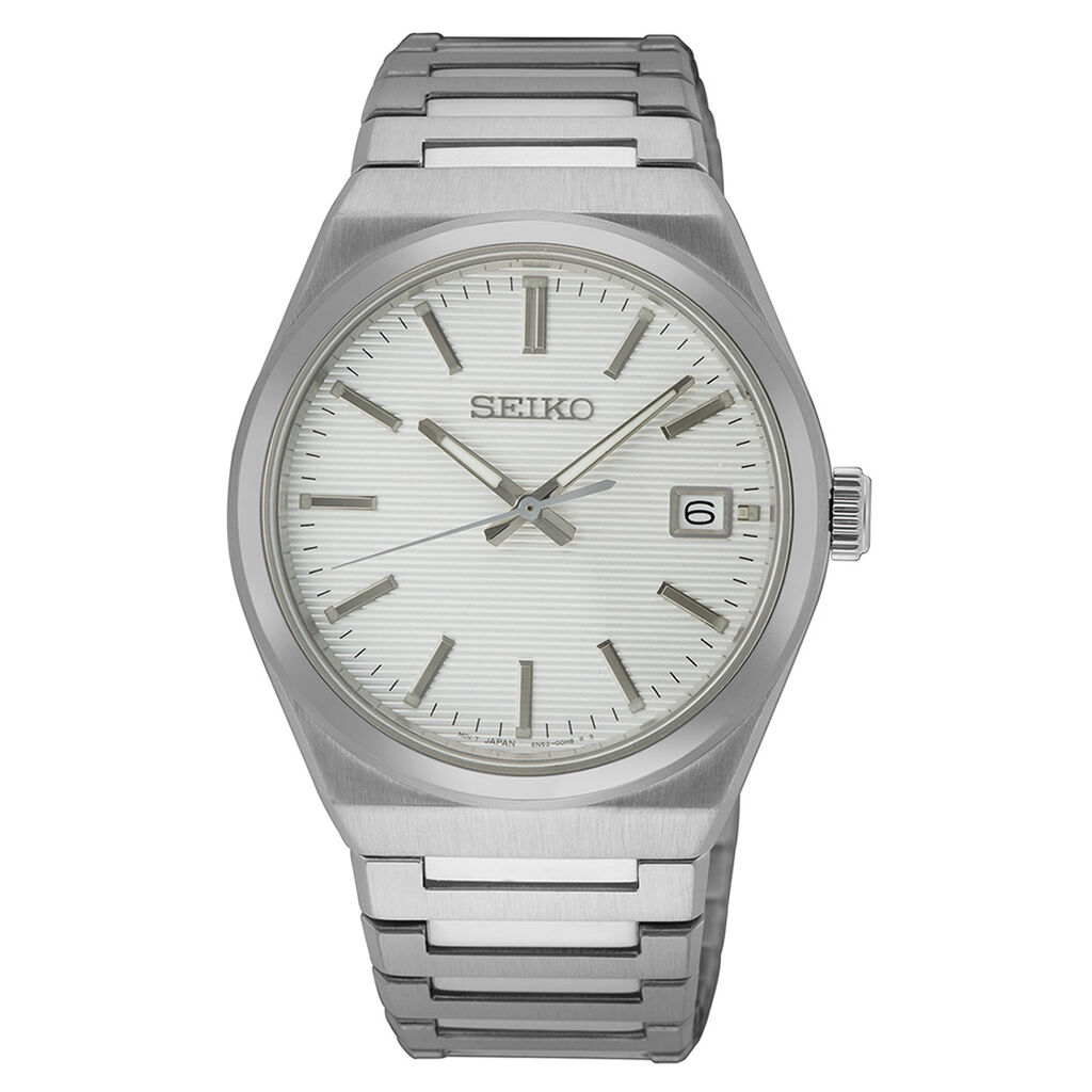 Montre Seiko Classique Blanc - Montres Homme | Histoire d’Or