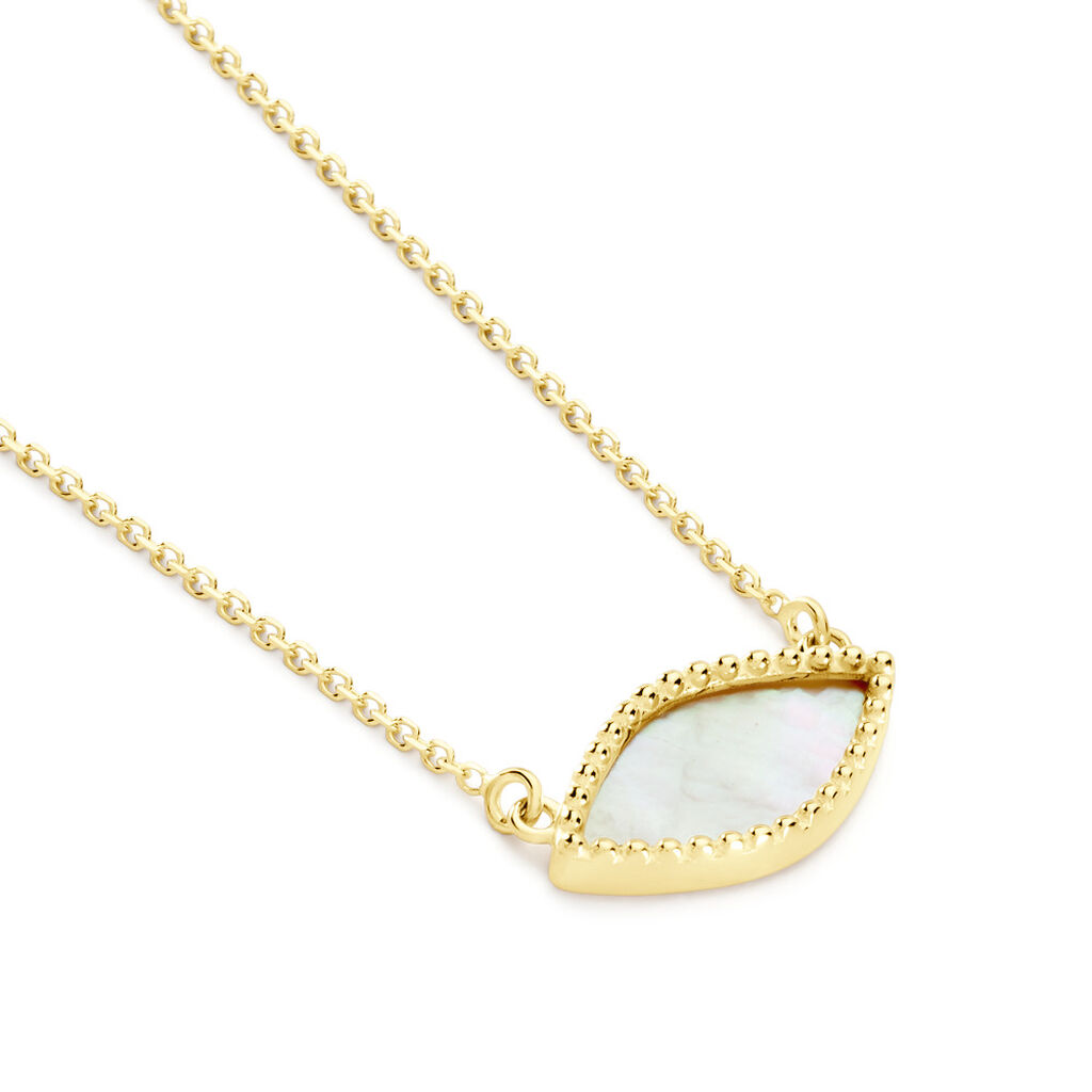 Collier Silma Or Jaune Nacre - Colliers Femme | Histoire d&rsquo;Or