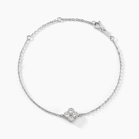 Bracelet Mailys Argent Blanc Oxyde De Zirconium - Bracelets Femme | Histoire d&rsquo;Or