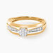 Bague Primrose Or Jaune Diamant - Bagues avec pierre Femme | Histoire d’Or