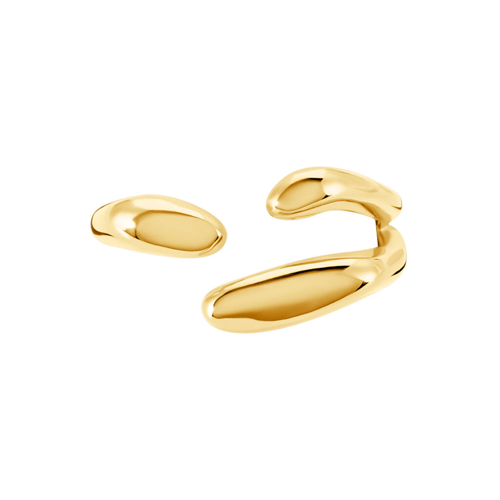 Bague Gold Aura Acier Jaune - Bagues fantaisie Femme | Histoire d’Or