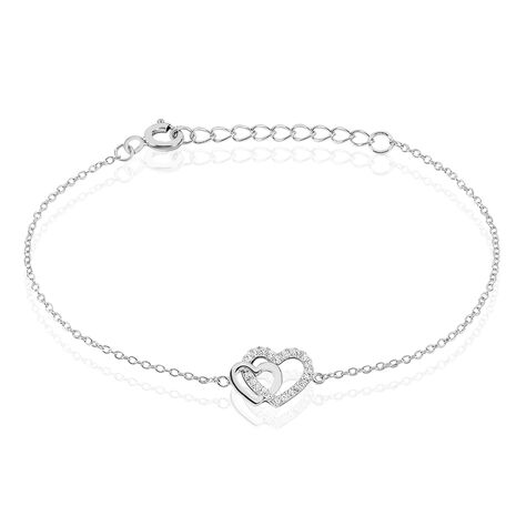 Bracelet Donatiane Argent Blanc Oxyde De Zirconium - Bracelets Femme | Histoire d’Or