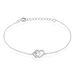 Bracelet Donatiane Argent Blanc Oxyde De Zirconium - Bracelets Coeur Femme | Histoire d’Or