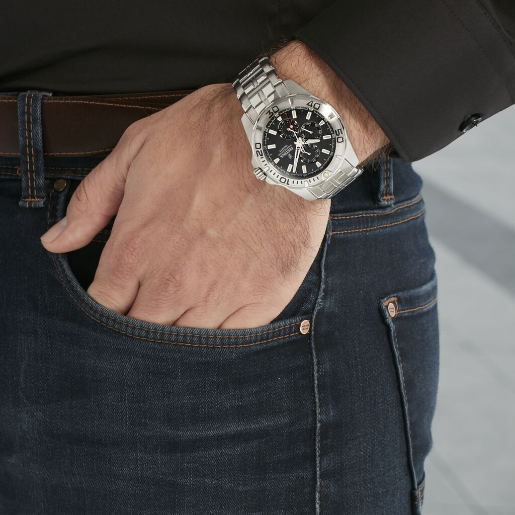 Montre Festina Multifonctions Noir - Montres Homme | Histoire d’Or