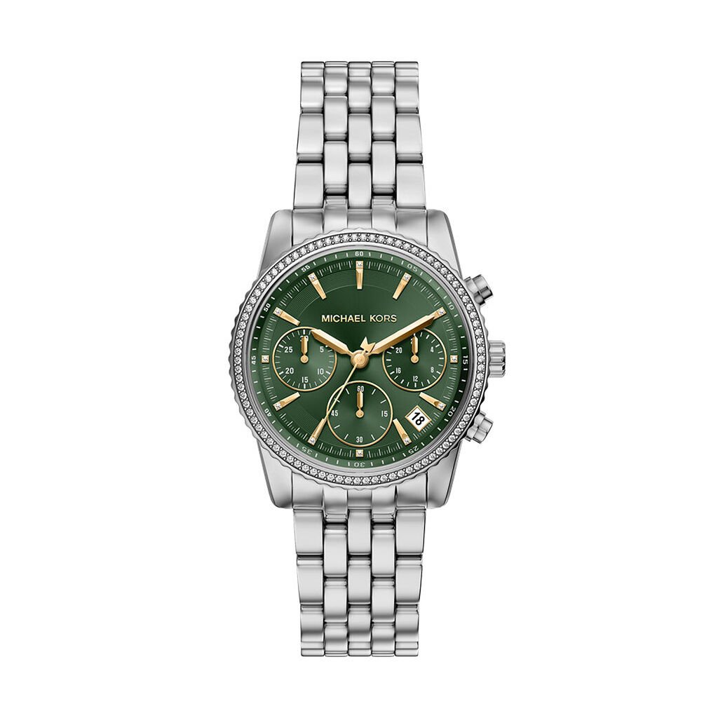 Montre Michael Kors Mini Bryant Vert - Montres Femme | Histoire d&rsquo;Or
