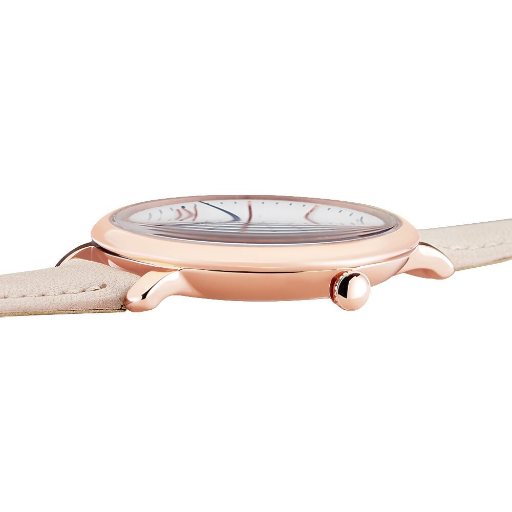 Montres Fossil ES3988 Acier Boucle Ardillon Rose Ronde - HIMFRQW5020 •  Histoire d'Or