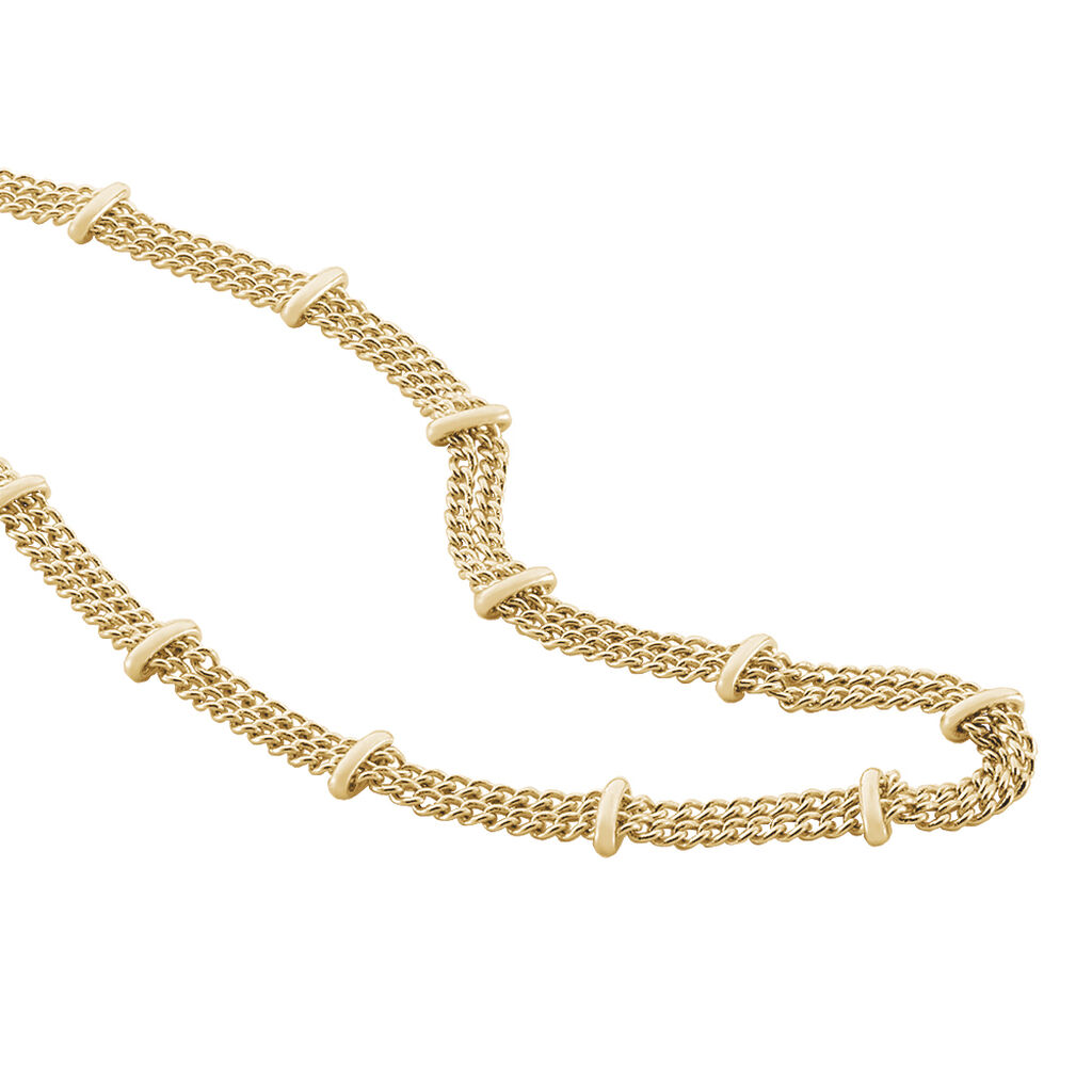 Collier Naria Plaqué Or Jaune - Colliers doubles et triples chaînes Femme | Histoire d’Or