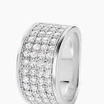 Bague Cecelia Argent Blanc Oxyde De Zirconium - Bagues avec pierre Femme | Histoire d&rsquo;Or