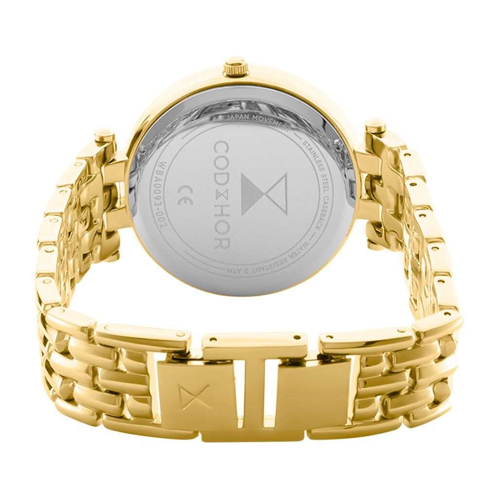 Montre Codhor Celinia Dor&eacute; - Montres Femme | Histoire d&rsquo;Or
