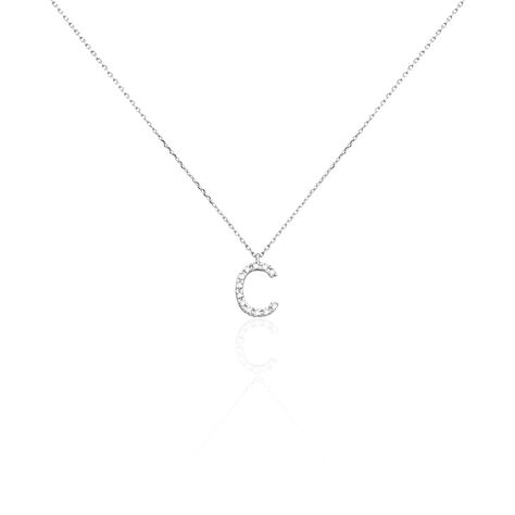 Collier Oran Or Blanc Diamant - Colliers Femme | Histoire d’Or