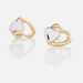 Boucles D'oreilles Puces Frantsesa Or Jaune - Boucles d'Oreilles Coeur Femme | Histoire d’Or