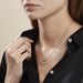 Collier Argent Blanc Melia - Colliers fantaisie Femme | Histoire d’Or