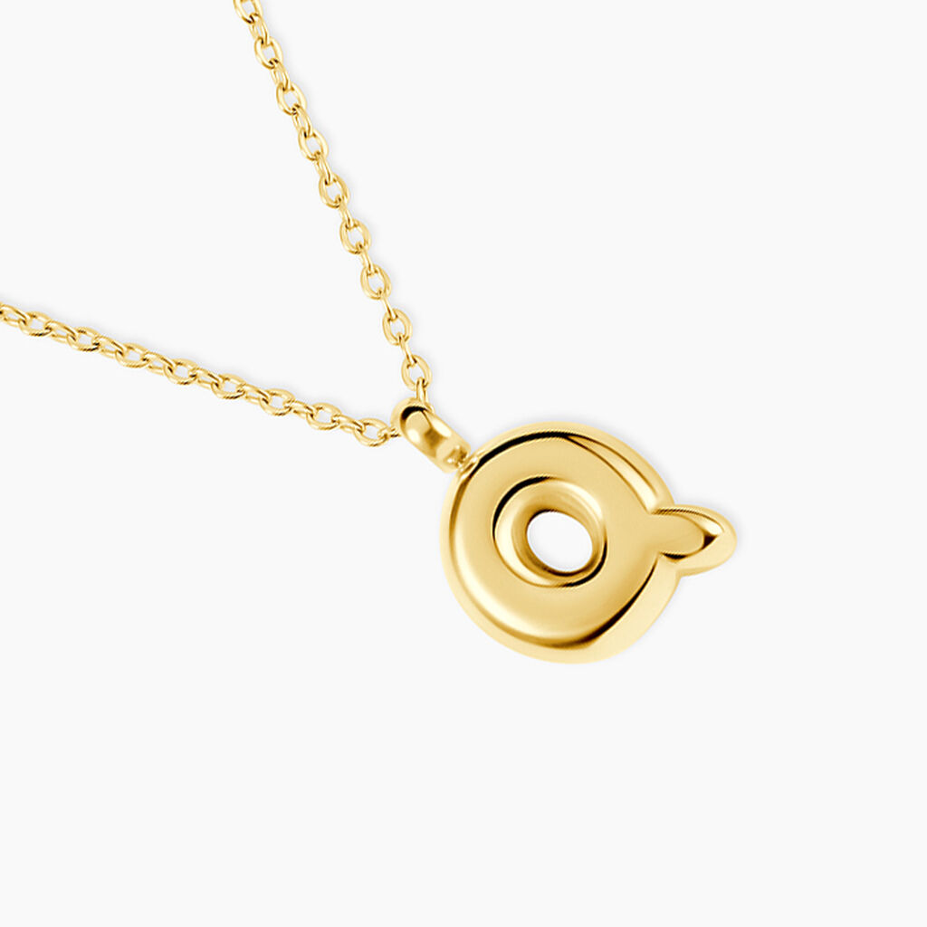 Collier Feliciane Acier Dor&eacute; - Colliers fantaisie Femme | Histoire d&rsquo;Or