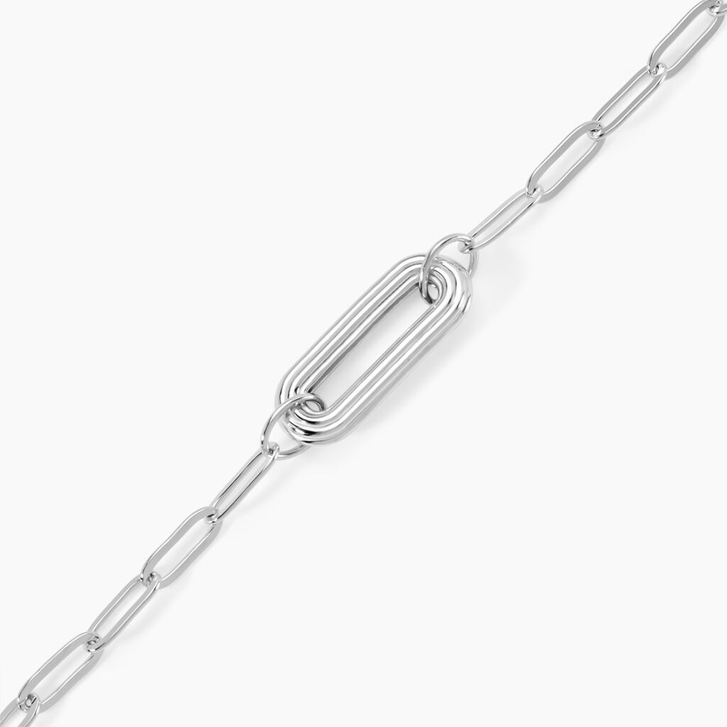 Bracelet Egerie Argent Blanc - Soldes Femme | Histoire d’Or