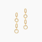 Boucles D'Oreilles Pendantes Ysia Or Jaune - Boucles d'oreilles pendantes Femme | Histoire d&rsquo;Or