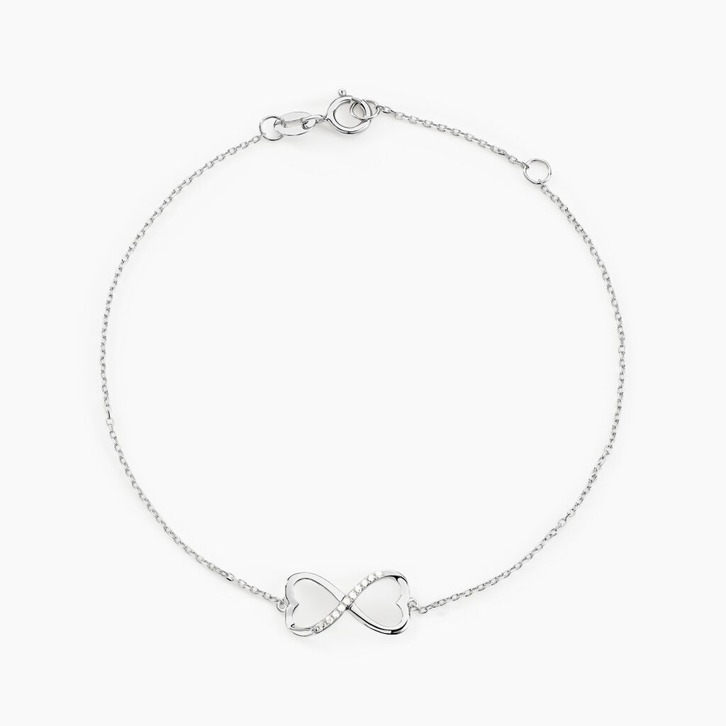 Bracelet Irmela Or Blanc Diamant