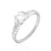 Bague Solitaire Ingrid Or Blanc Diamant - Bagues solitaires Femme | Histoire d’Or