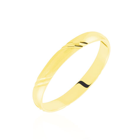 Alliance Massina Demi Jonc Classique Or Jaune - Alliances Famille | Histoire d’Or