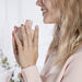 Alliance Juliette Tour Complet Or Blanc Diamant - Alliances Femme | Histoire d’Or