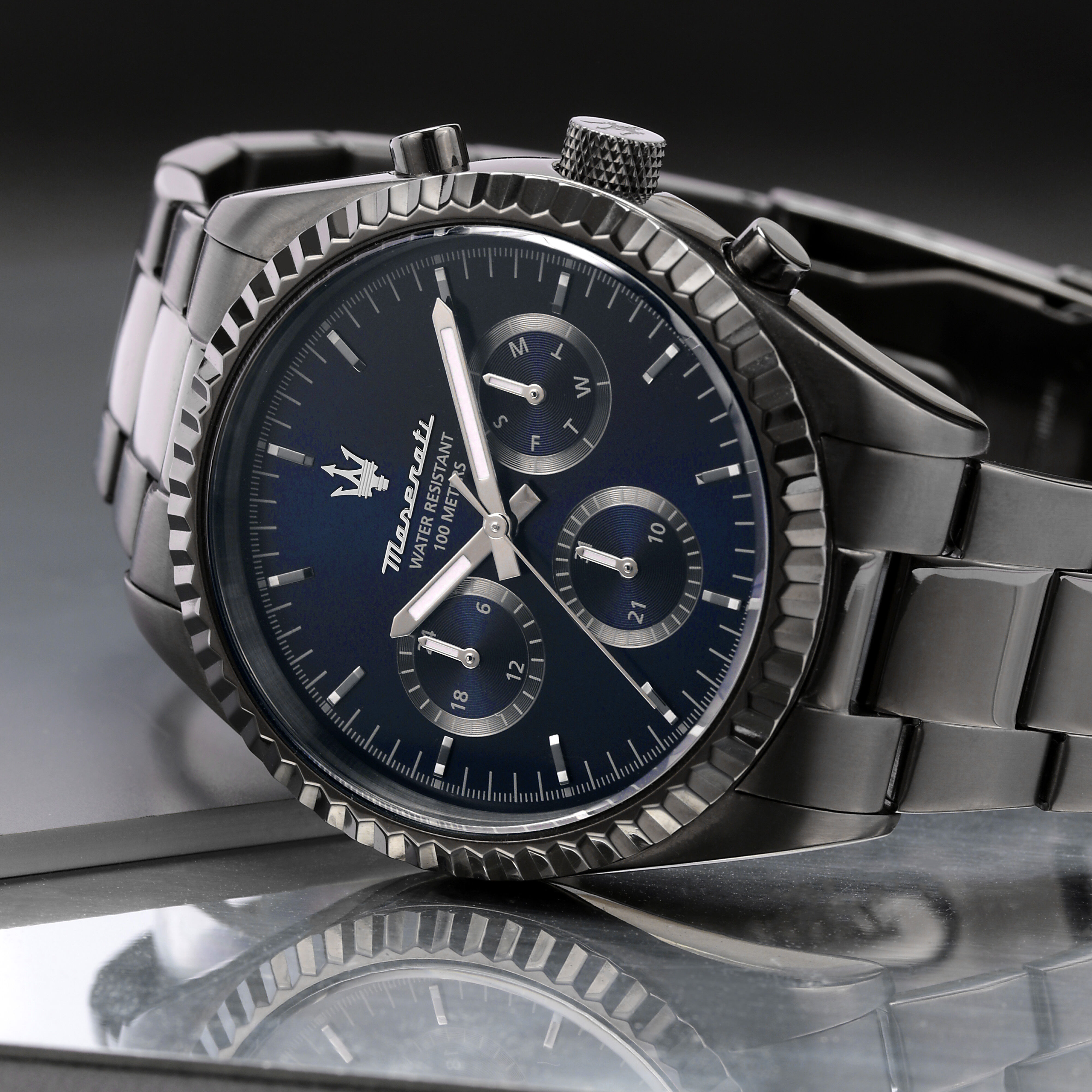 Montre Maserati Competizione Bleu - Id&eacute;es cadeaux Homme | Histoire d&rsquo;Or