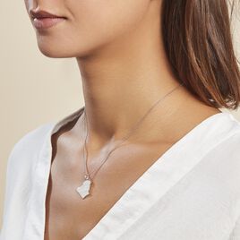 Pendentif Thea Argent Blanc - Pendentifs Famille | Histoire d’Or