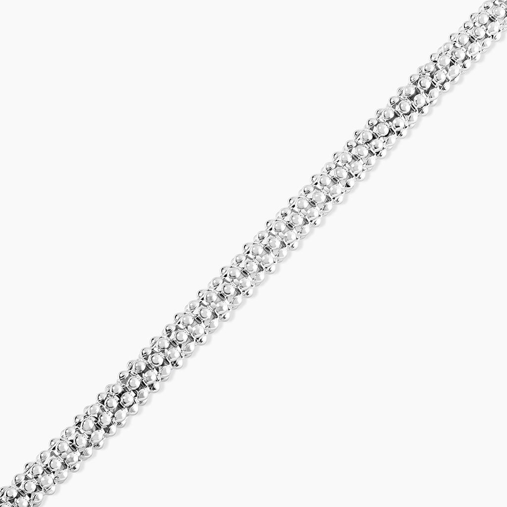 Bracelet Nahila Argent Blanc - Bracelets chaîne Femme | Histoire d’Or