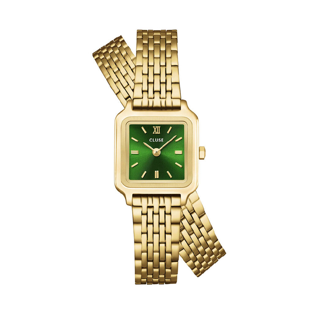 Montre Cluse Gracieuse Mini Vert - Nouveautés Femme | Histoire d’Or