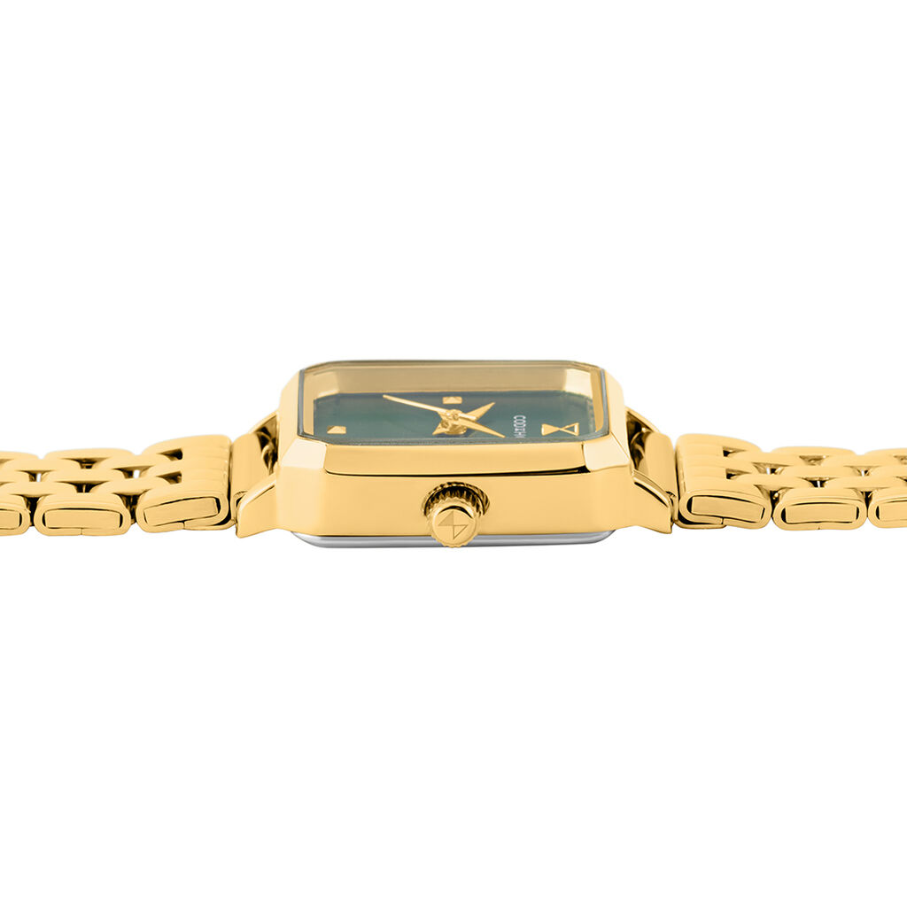 Montre Codhor Hortense Vert - F&ecirc;te des m&egrave;res Femme | Histoire d&rsquo;Or