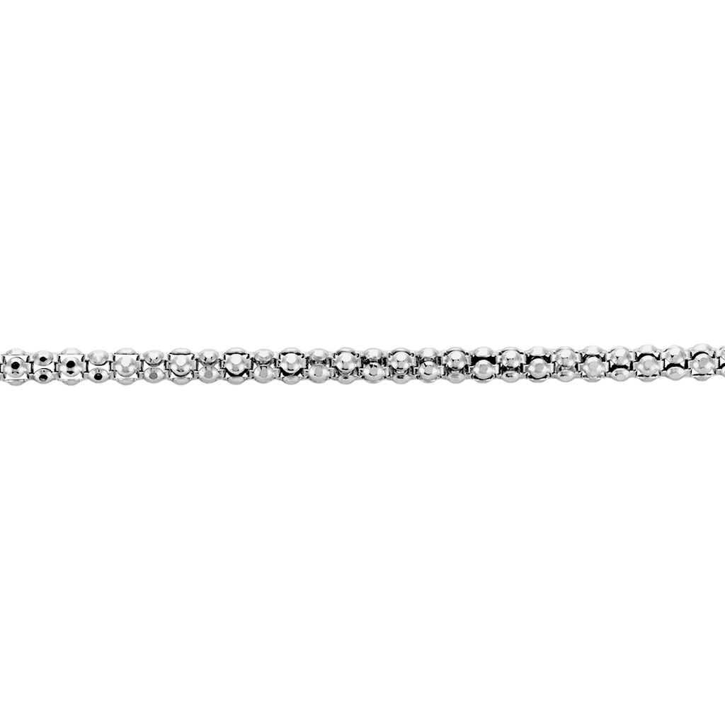 Bracelet Nahila Argent Blanc - Bracelets chaîne Femme | Histoire d’Or