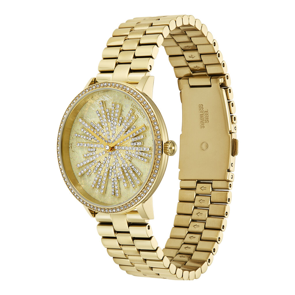 Montre Olivia Burton Ice Burst Dor&eacute; - Montres Femme | Histoire d&rsquo;Or