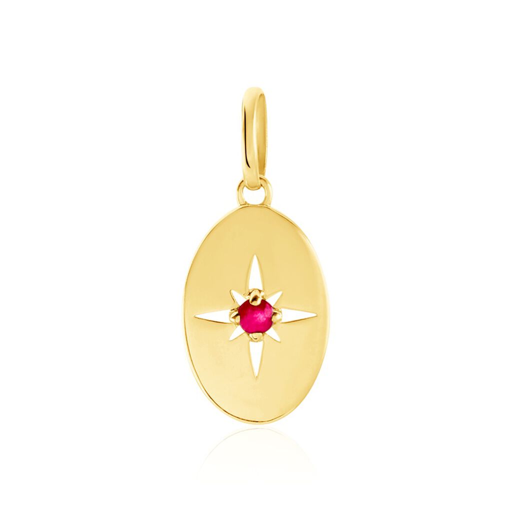 Pendentif Melchior Or Jaune Rubis - Pendentifs Femme | Histoire d’Or