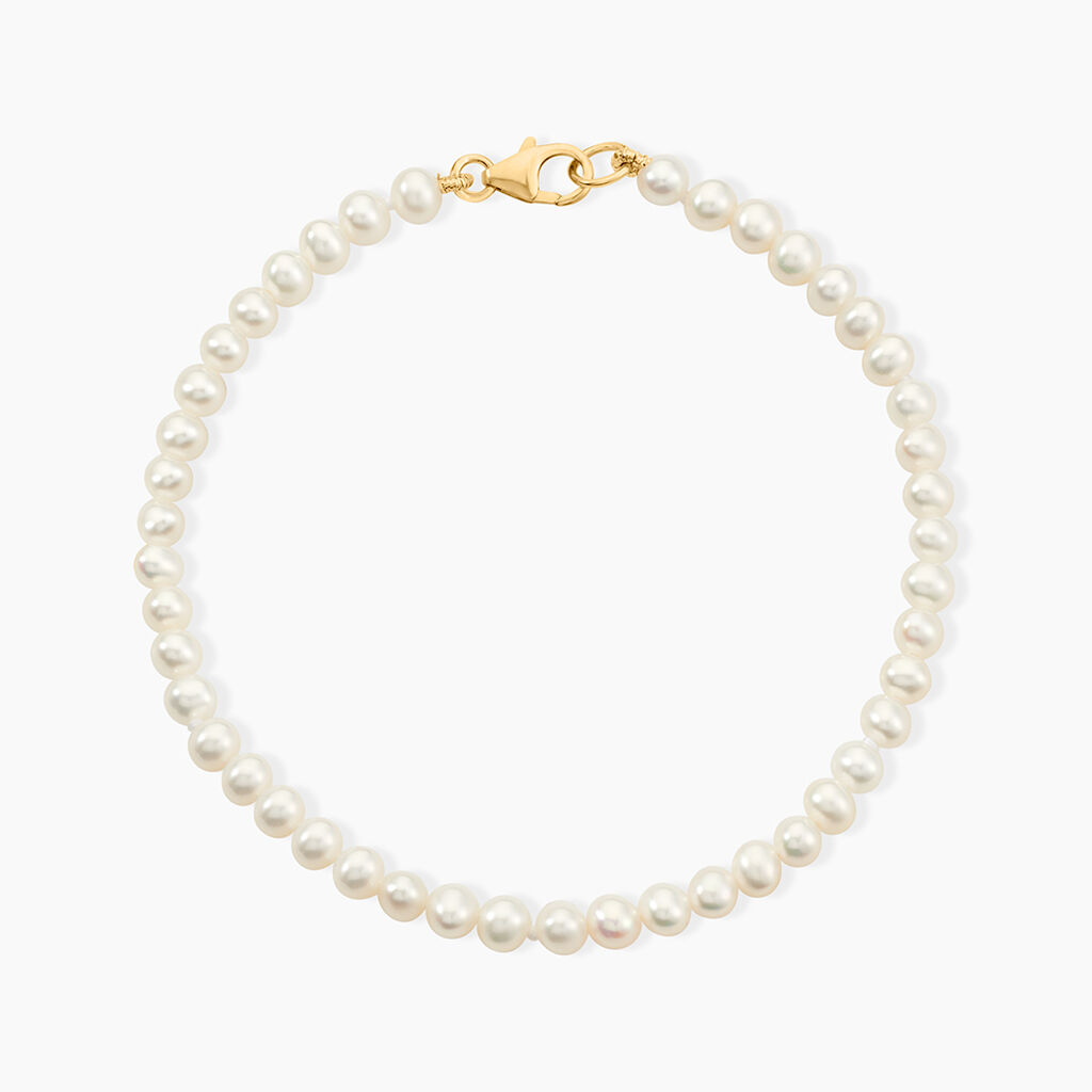 Bracelet Macy Or Jaune Perle De Culture - Bracelets Femme | Histoire d&rsquo;Or