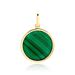 Pendentif Ultane Or Jaune Malachite - Pendentifs Femme | Histoire d’Or
