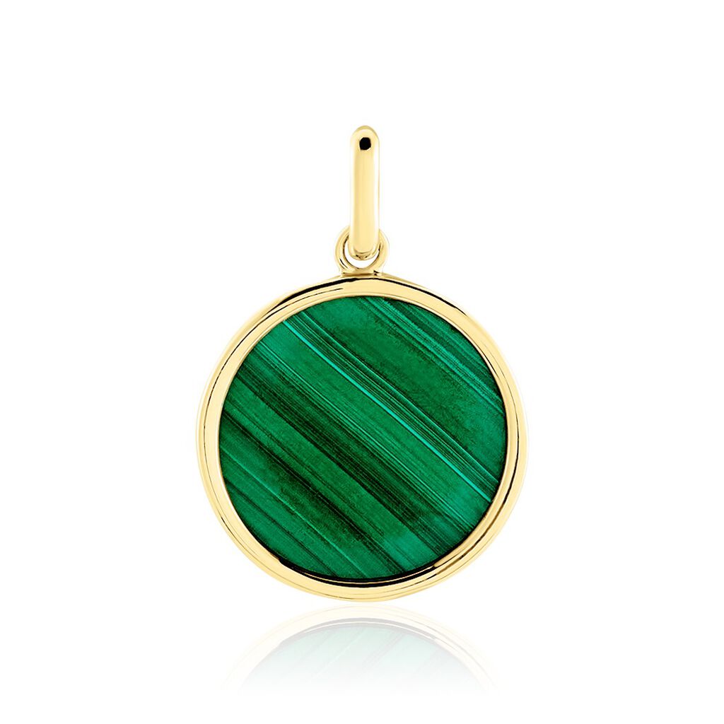 Pendentif Ultane Or Jaune Malachite - Pendentifs Femme | Histoire d’Or