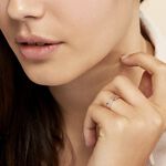 Bague Rama Or Tricolore Oxyde De Zirconium - Bagues avec pierre Femme | Histoire d&rsquo;Or