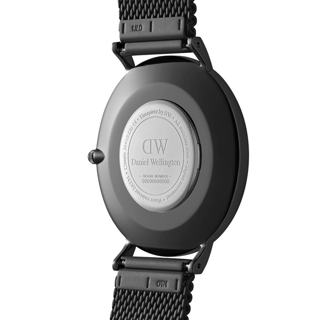 Montre Daniel Wellington Classic Noir - Montres Homme | Histoire d’Or