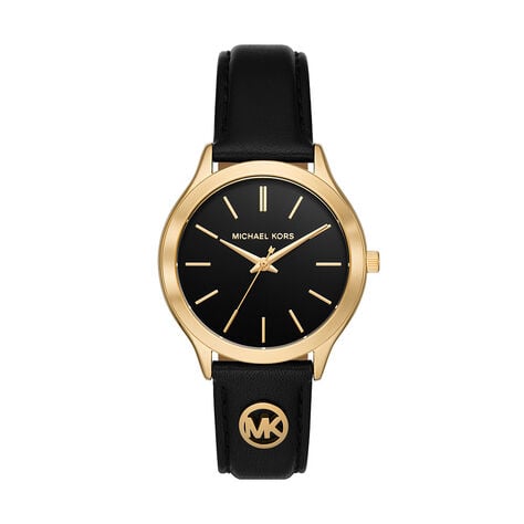 Montre Michael Kors Slim Runway Noir - Montres Femme | Histoire d&rsquo;Or