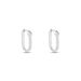 Créoles Oria Argent Blanc Oxyde De Zirconium - Boucles d'oreilles créoles Femme | Histoire d’Or