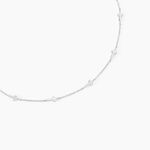 Collier Hope Argent Blanc - F&ecirc;te des m&egrave;res Femme | Histoire d&rsquo;Or