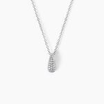 Collier Tiwa Argent Bicolore Oxyde De Zirconium - Colliers fantaisie Femme | Histoire d&rsquo;Or